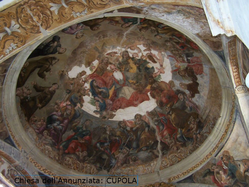 Chiesa dell'Annunziata - Cupola affrescata