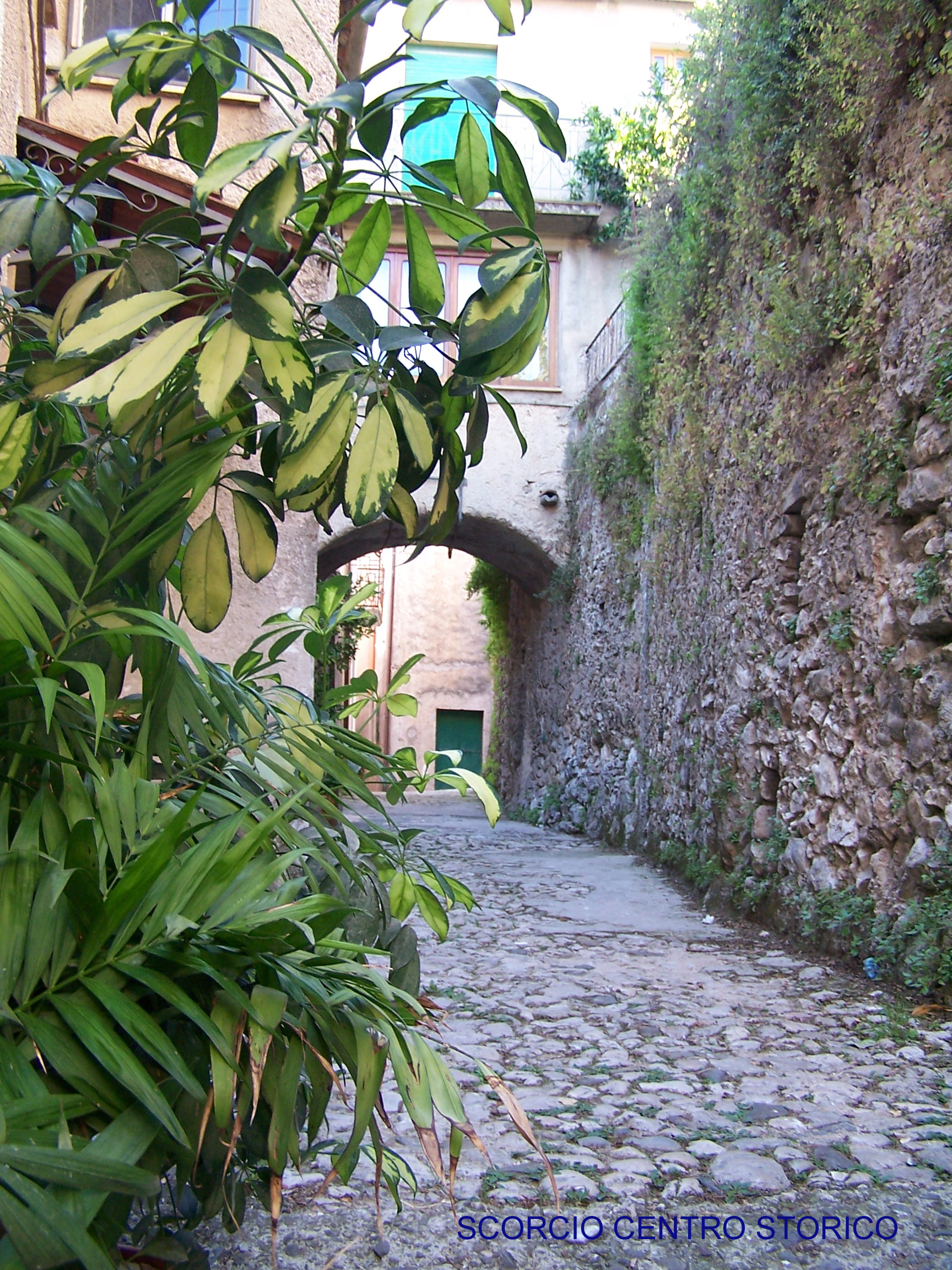 Scorcio Via S. Elena con arco